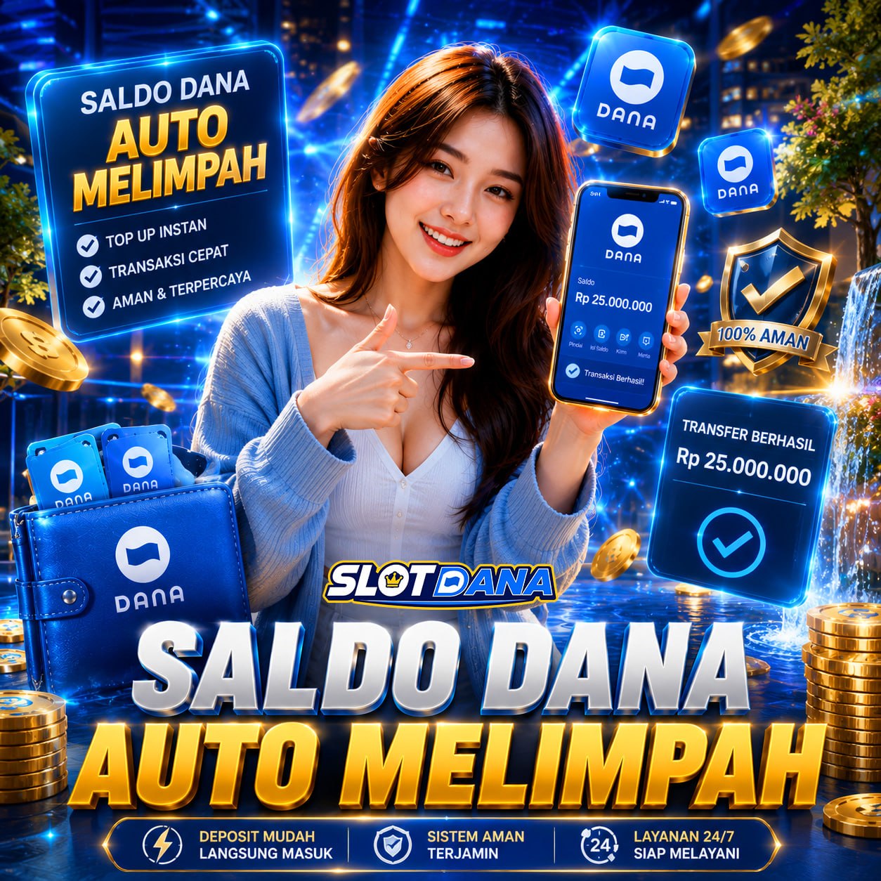 Slot Dana: Link Resmi Situs Slot Gacor Deposit Dana Auto Menang